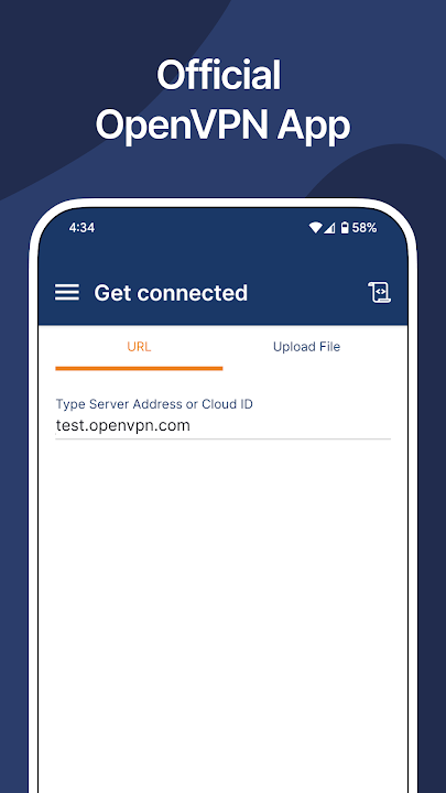 OpenVPN Connect screenshot 1