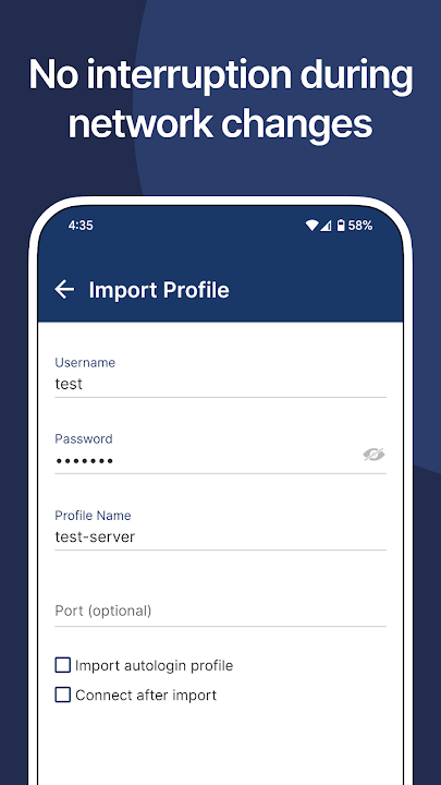 OpenVPN Connect screenshot 3